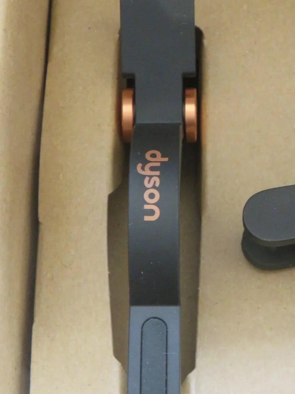 Dyson Hair Clips Set of 4 Black Copper Genuine Authentic Styling Sectioning NIB